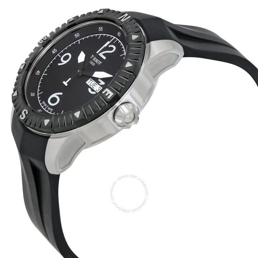 Tissot T-Navigator Automatic Black Dial Men's Watch T0624301705700 - Dawson Watches #2
