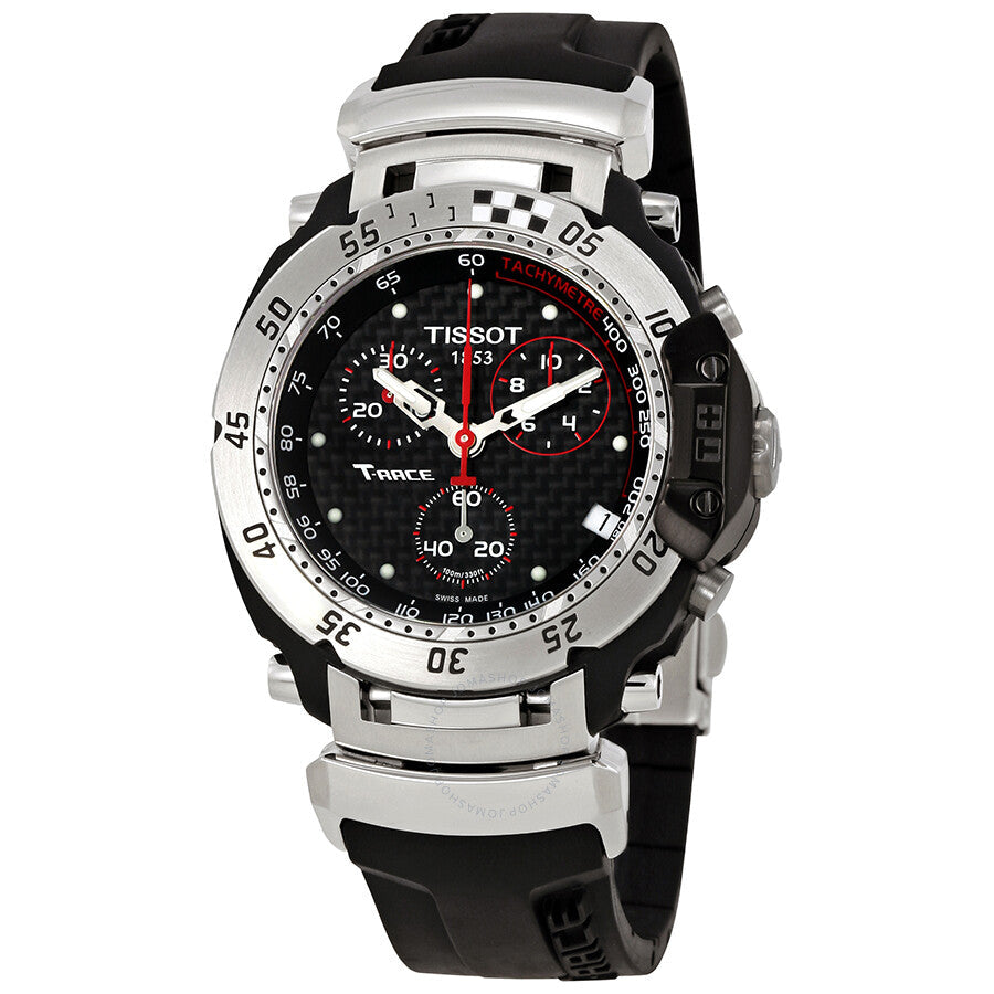 Tissot T-Race Chronograph Black Dial Men's Watch T027.417.17.201.06 - Dawson Watches #2