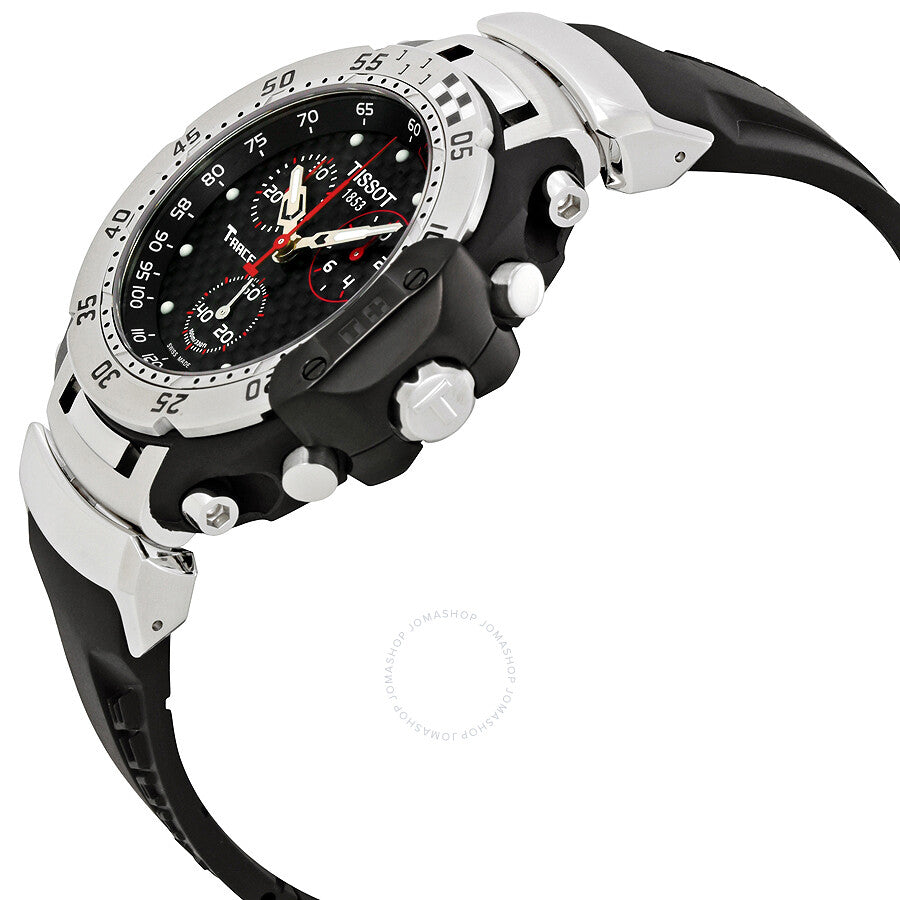 Tissot T-Race Chronograph Black Dial Men's Watch T027.417.17.201.06 - Dawson Watches #3