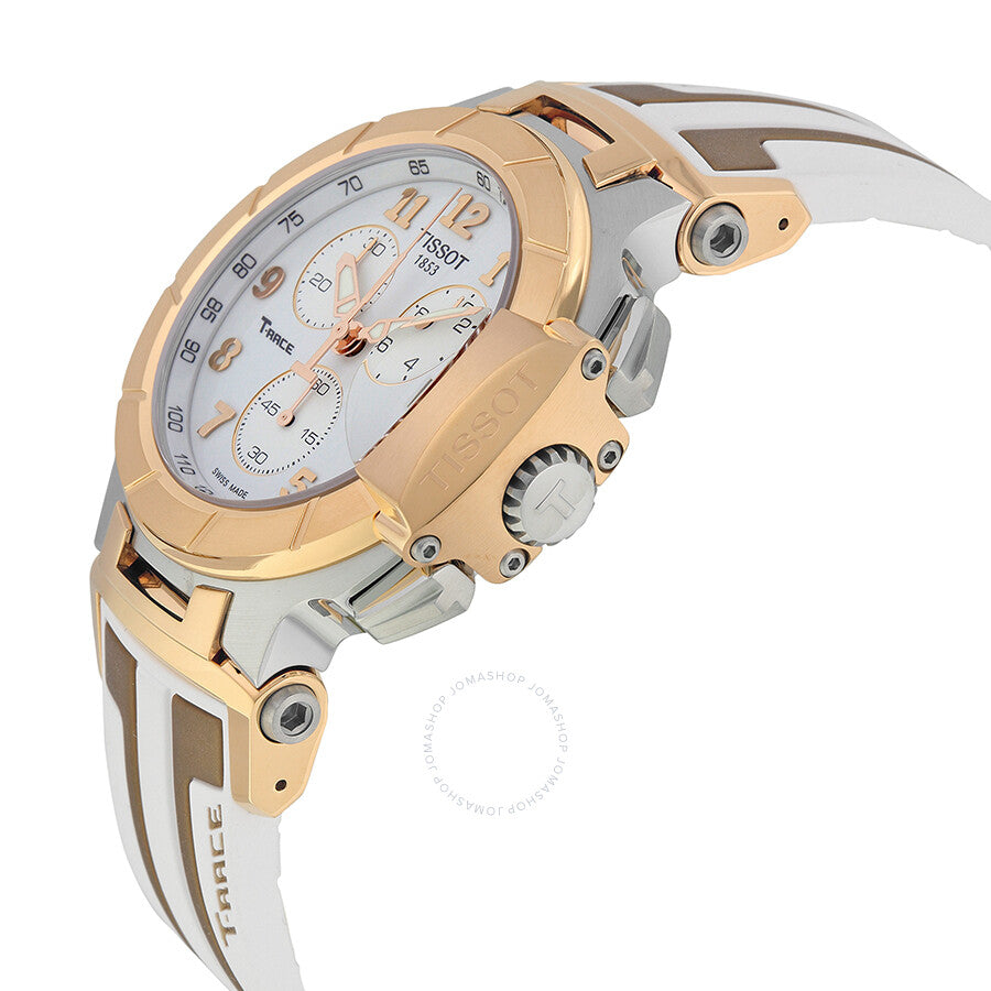 Tissot T-Race Chronograph White Dial Men's Watch T0484172701200 - Dawson Watches #2