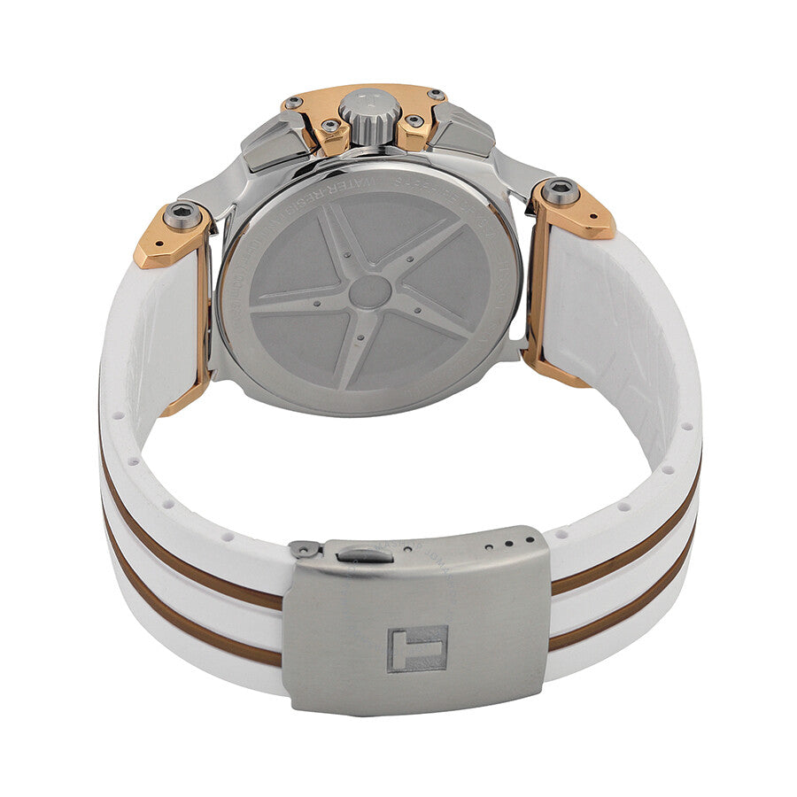 Tissot T-Race Chronograph White Dial Men's Watch T0484172701200 - Dawson Watches #3