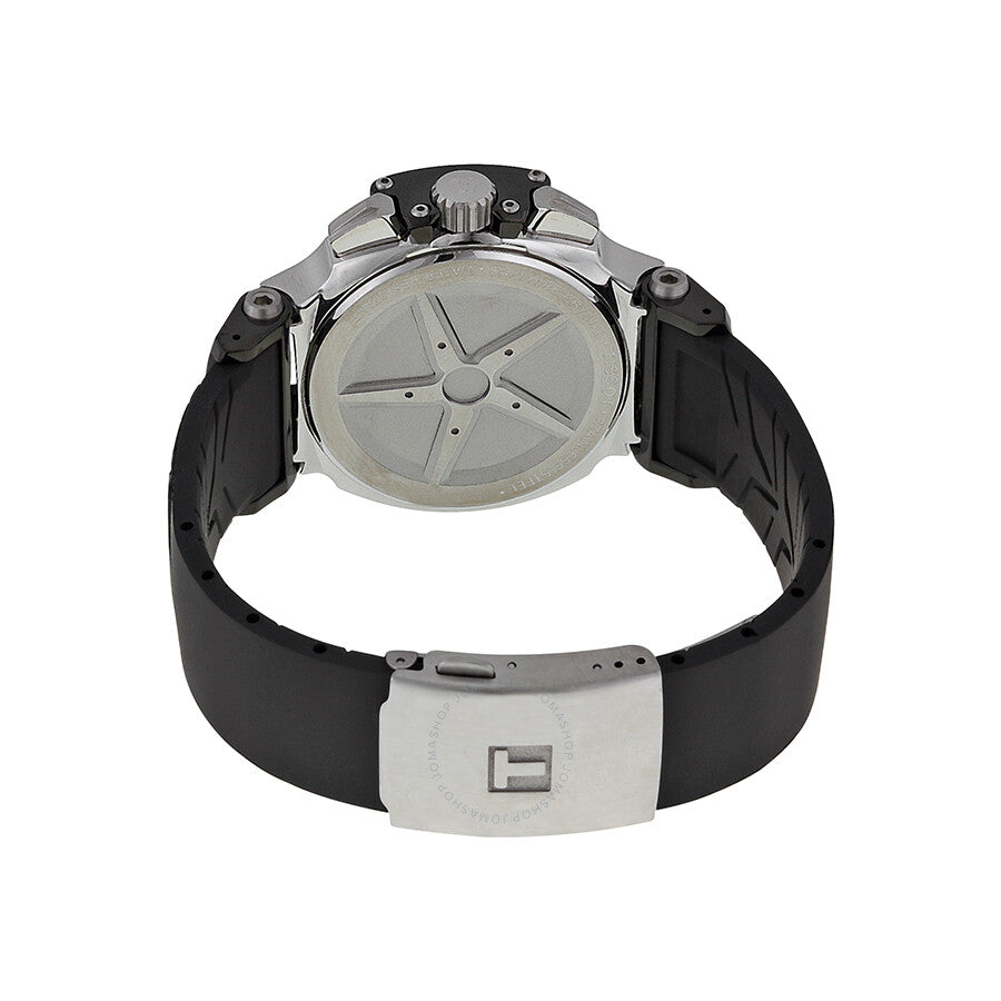 Tissot T-Race White Dial Steel Case Men's Watch T048.417.27.037.00 - Dawson Watches #3