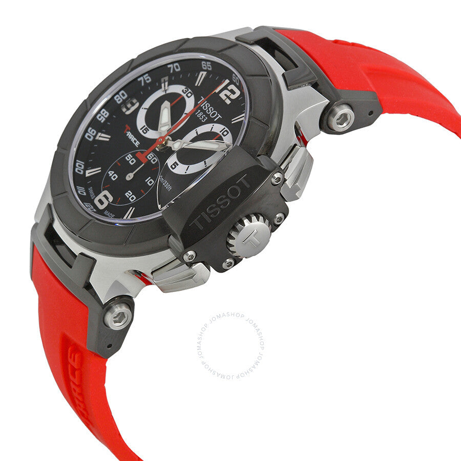 Tissot T-Race Chronograph Black Dial Men's Watch T048.417.27.057.01 - Dawson Watches #2
