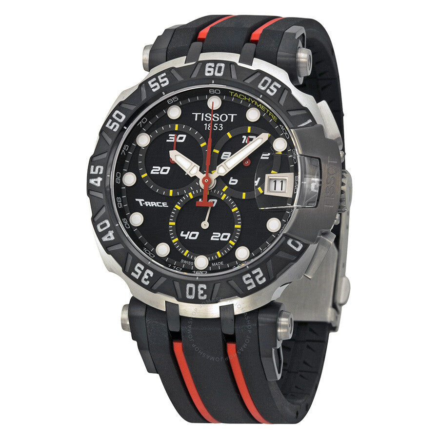 Tissot T-Race Stefan Bradl Chronograph Black Dial Men's Watch T092.417.27.051.00 - Dawson Watches