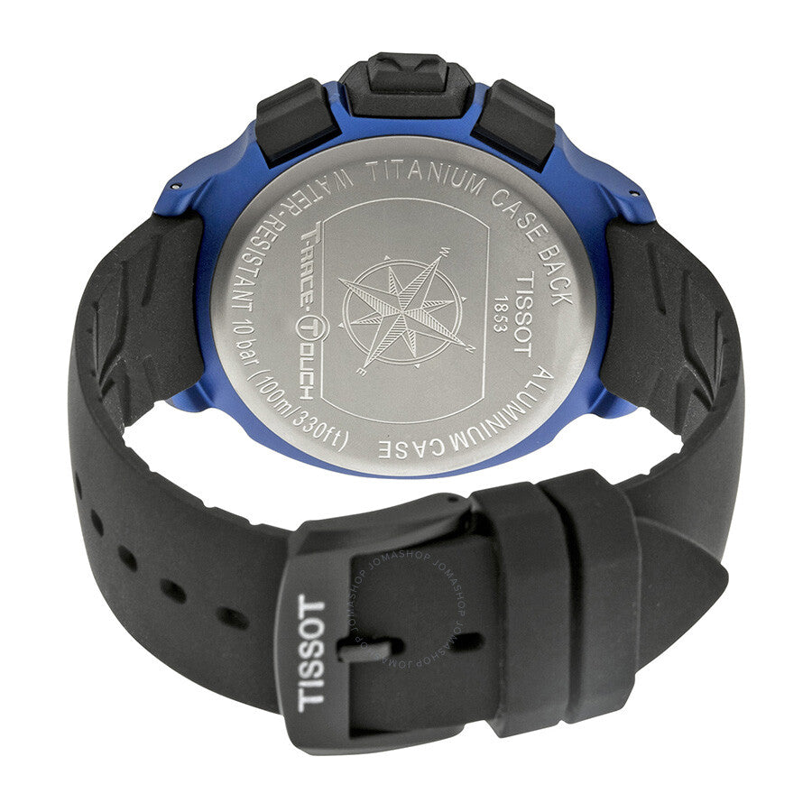 Tissot T-Race Touch Black Dial Black Rubber Men's Watch T0814209705700 - Dawson Watches #3