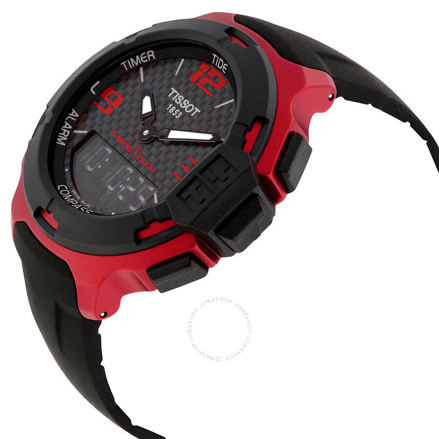 Tissot T-Race Touch Red Aluminium Men's Sports Watch T0814209720700 - Dawson Watches #2