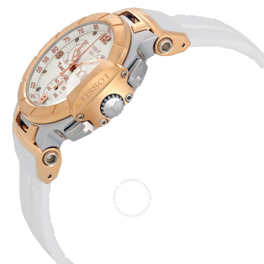 Tissot T-Race White Dial Ladies Watch T048.217.27.016.01 - Dawson Watches #2