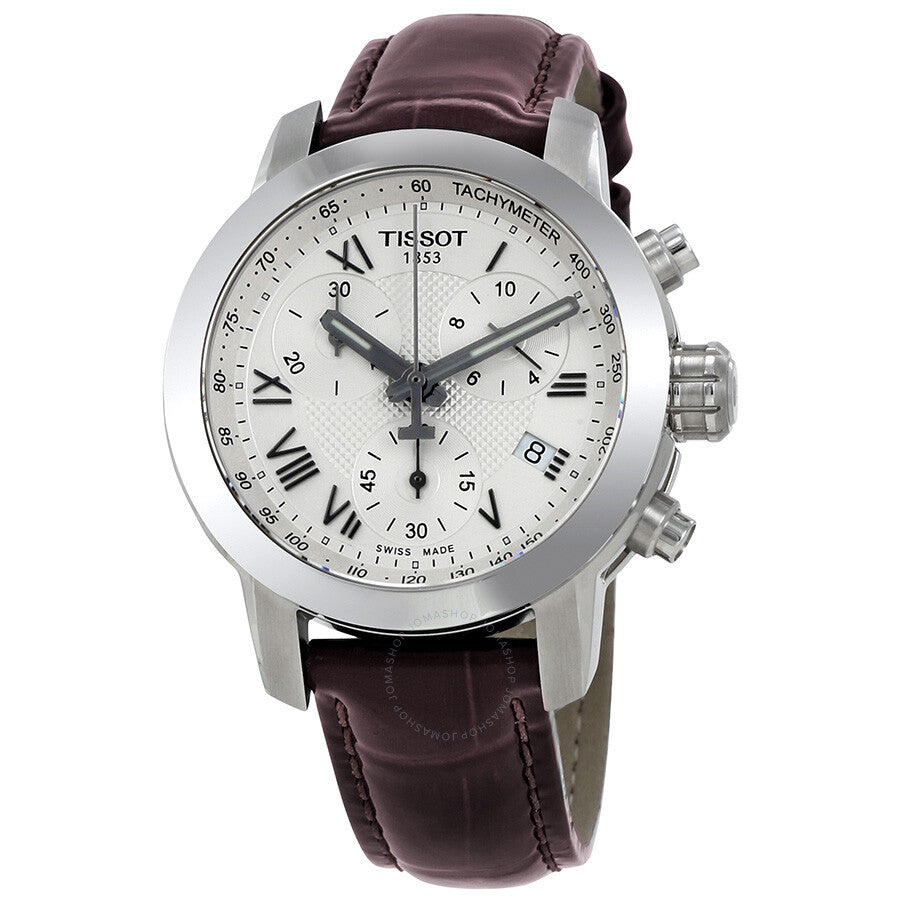 Tissot T-Sport Chronograph Silver Dial Ladies Watch T055.217.16.033.01 - Dawson Watches