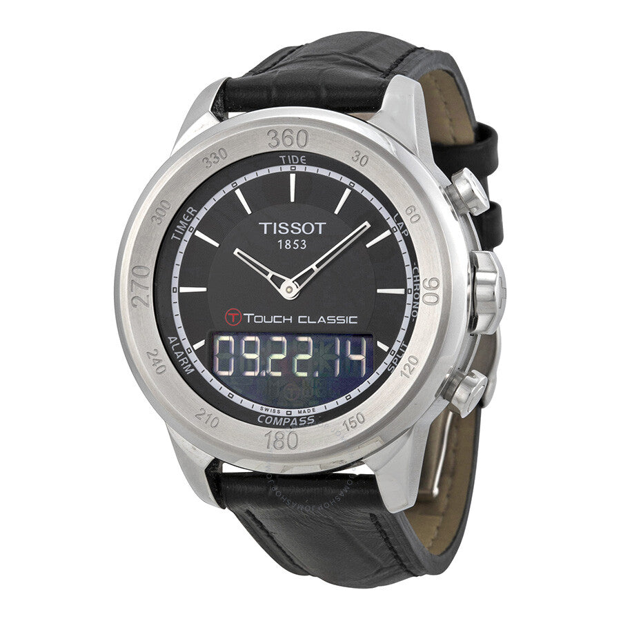 Tissot T-Touch Classic Black Quartz Touch Men's Watch T0834201605100 - Dawson Watches