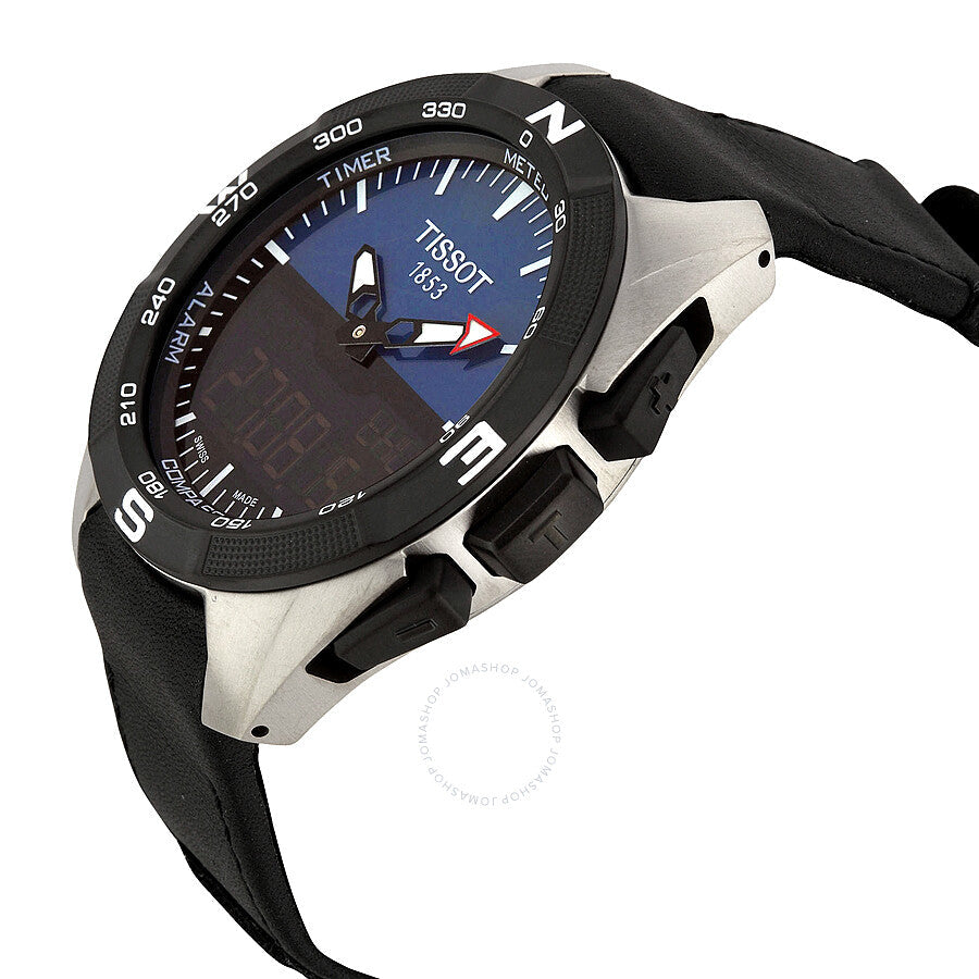 Tissot T-Touch Expert Solar Perpetual Alarm World Time Chronograph Quartz Analog-Digital Black Dial Men's Watch T091.420.46.041.00 - Dawson Watches #2