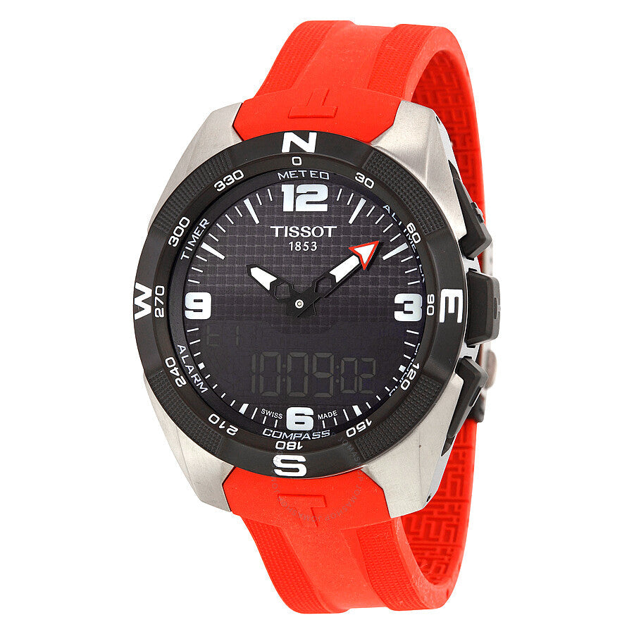 Tissot T-Touch Expert Solar Black Dial Men's Quartz WatchT0914204705700 - Dawson Watches
