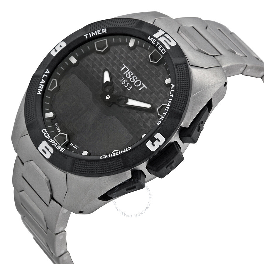 Tissot T-Touch Expert Solar Black Dial Men's Watch T0914204405100 - Dawson Watches #2