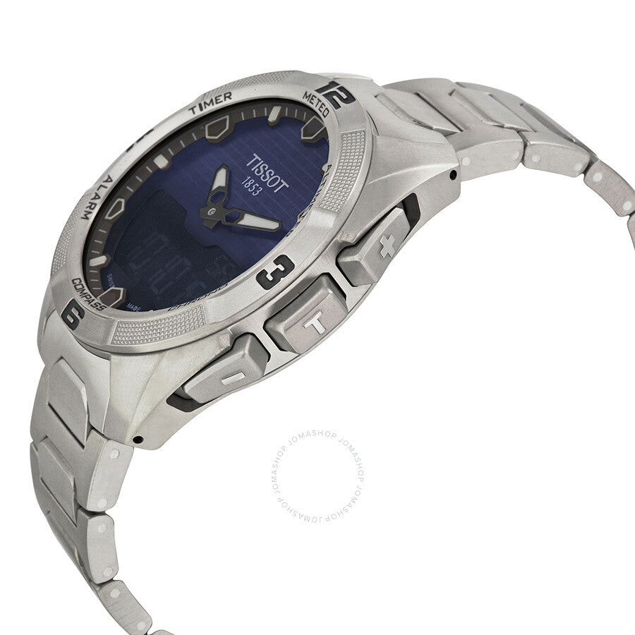 Tissot T-Touch Expert Solar Blue Dial Men's Watch T0914204404100 - Dawson Watches #2