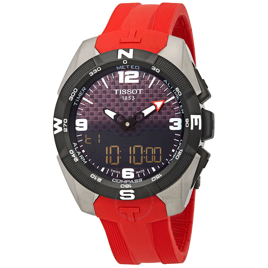 Tissot T-Touch Expert Solar II Asian Games Black Dial Men's Multifunction Watch T091.420.47.057.03 - Dawson Watches