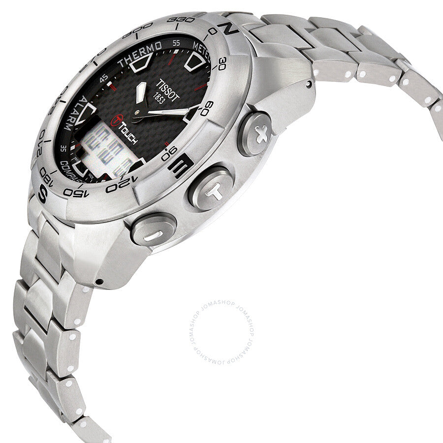 Tissot T-Touch Expert Brushed Titanium Analog/Digital Men's Watch T013.420.44.201.00 - Dawson Watches #2