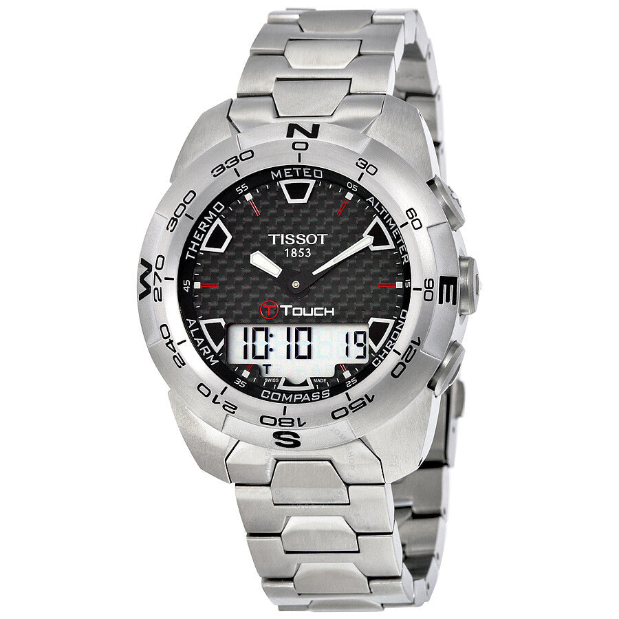 Tissot T-Touch Expert Brushed Titanium Analog/Digital Men's Watch T013.420.44.201.00 - Dawson Watches