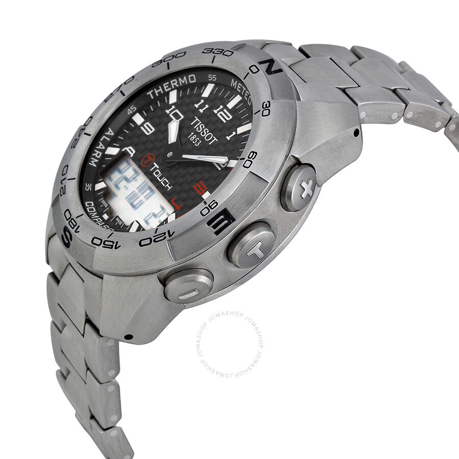 Tissot T-Touch Expert Satin Finish Titanium Analog/Digital Men's Watch T013.420.44.202.00 - Dawson Watches #2