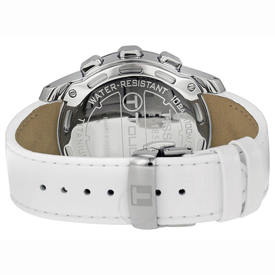 Tissot T-Touch II Multi-Function White Dial Titanium Watch T0472204601600 - Dawson Watches #3