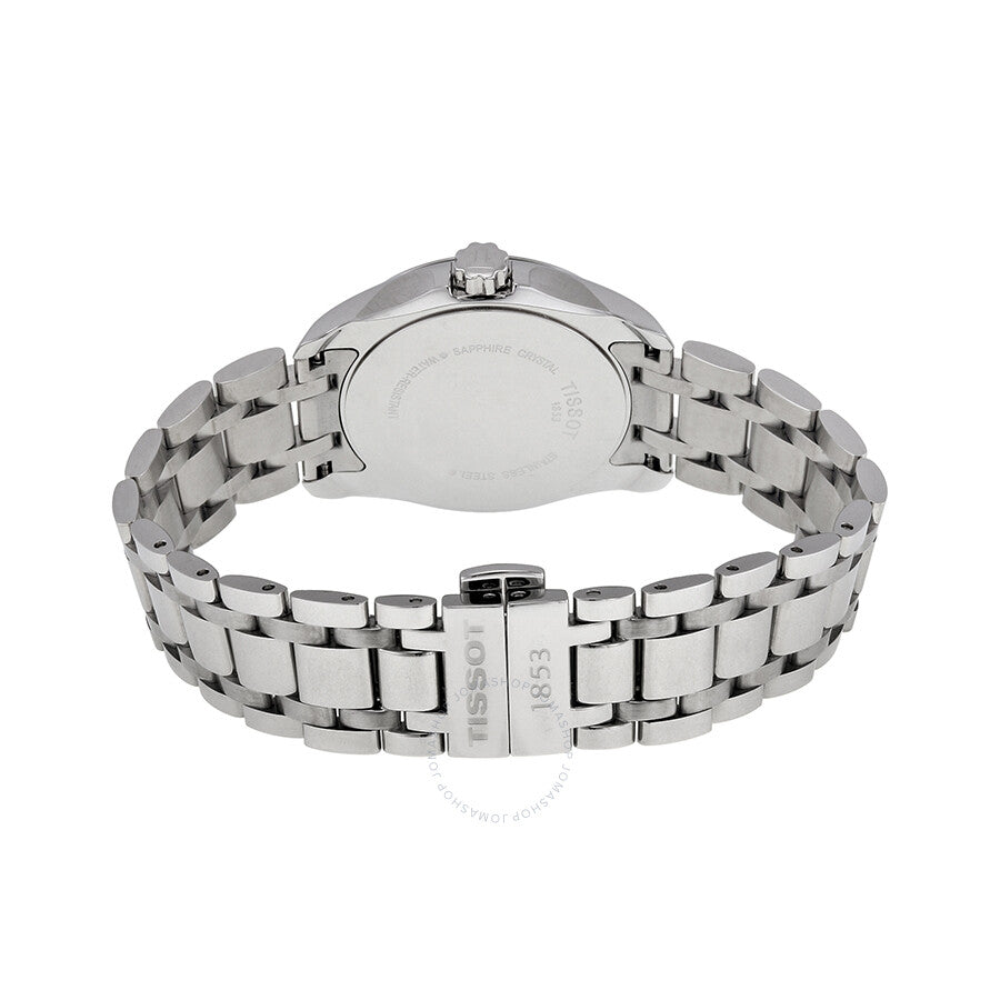 Tissot T-Trend Couturier White Dial Ladies Watch T0352101101100 - Dawson Watches #3