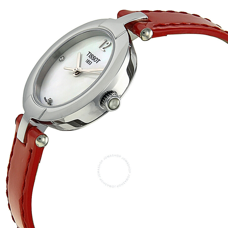 Tissot T-Trend Pinky Mother of Pearl Dial Diamond Ladies Watch T0842101611600 - Dawson Watches #2