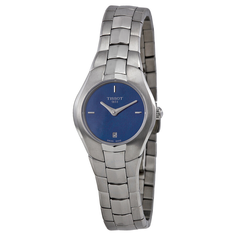 Tissot T Trend T Round Blue Dial Ladies Watch T0960091113100 - Dawson Watches