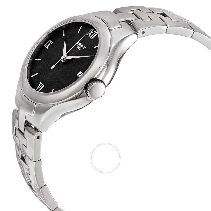 Tissot T-Trend T12 Black Dial Stainless Steel Ladies Watch T0822101105800 - Dawson Watches #2