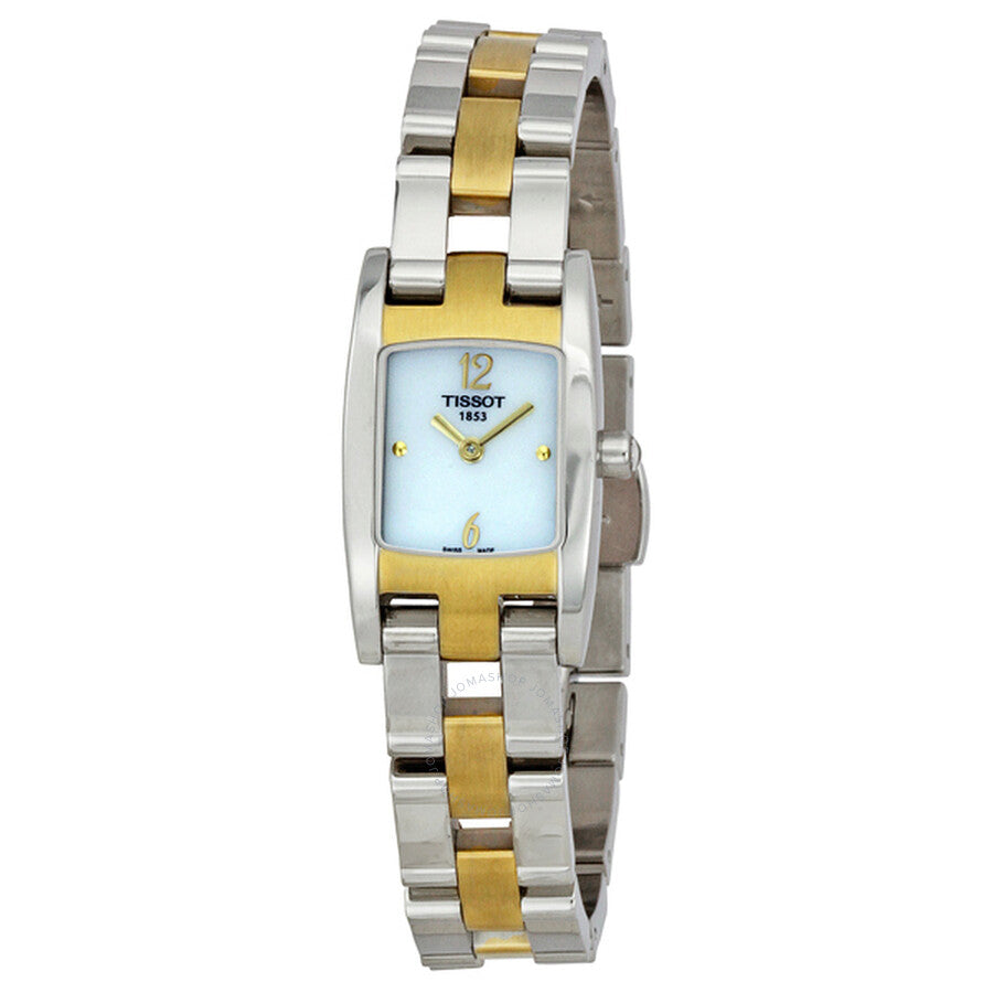 Tissot T-Trend T3 Mother of Pearl Dial Ladies Watch T042.109.22.117.00 - Dawson Watches