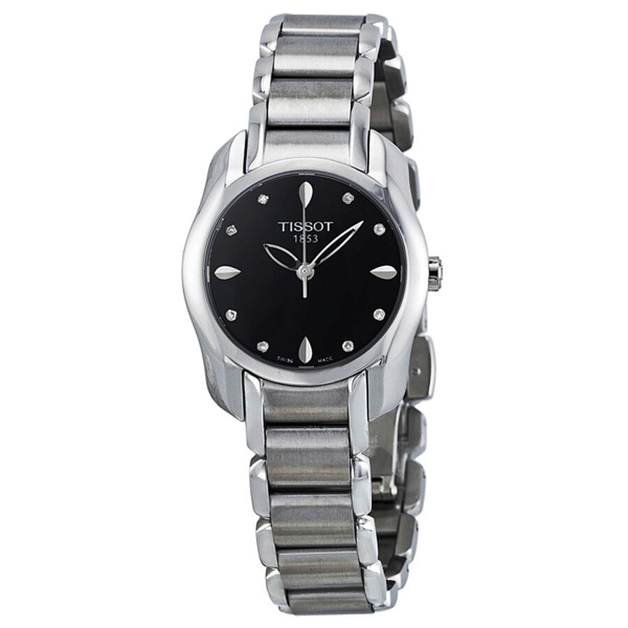 Tissot T-Wave Black Dial Ladies Watch T023.210.11.056.00 - Dawson Watches