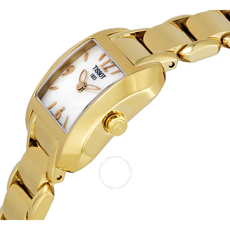 Tissot T-Wave White Mother of Pearl Dial Ladies Watch T02.5.285.82 - Dawson Watches #2