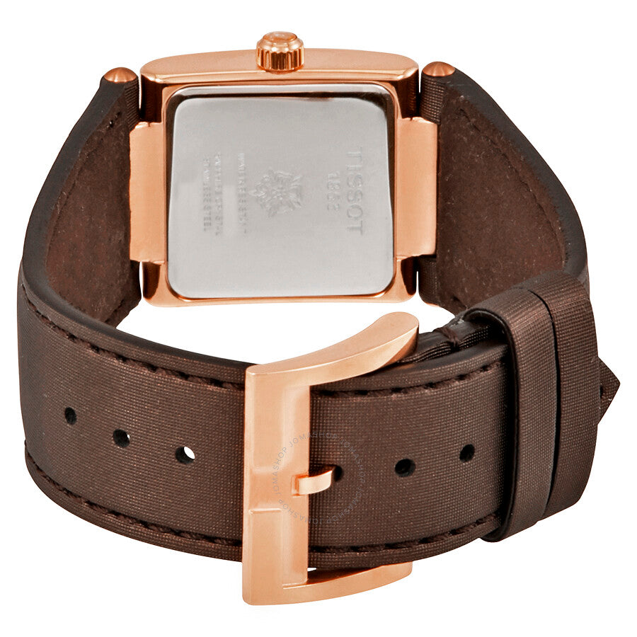 Tissot T02 Brown Mother of Pearl Dial Ladies Watch T090.310.37.381.00 - Dawson Watches #3