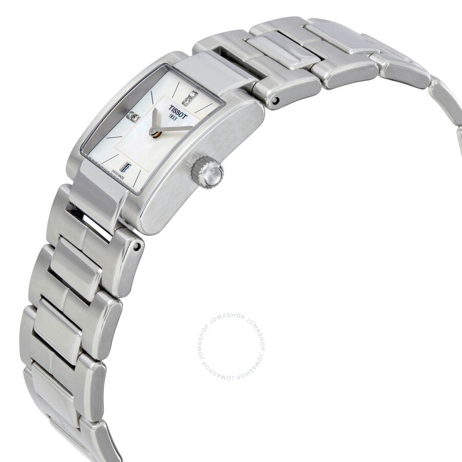 Tissot T02 Mother of Pearl Dial Ladies Watch T090.310.11.116.00 - Dawson Watches #2