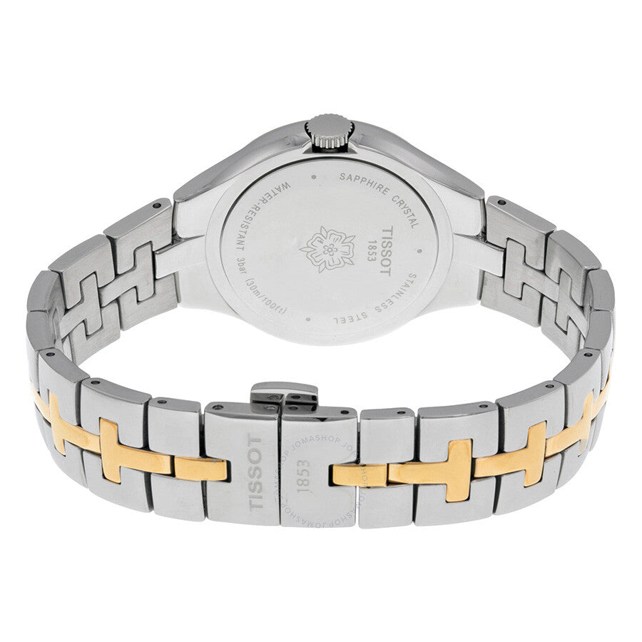 Tissot T12 Mother of Pearl Dial Diamond Two-tone Ladies Watch T0822106211600 - Dawson Watches #3