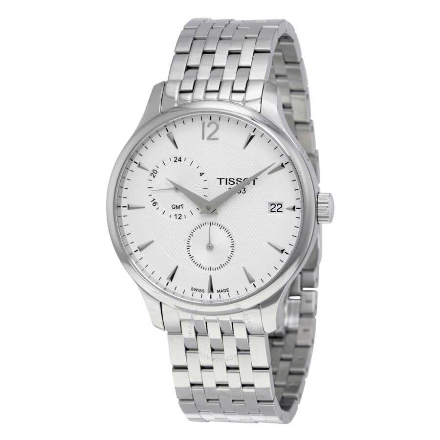 Tissot T-Classic Tradition White Dial Stainless Steel Men's Watch T0636391103700 - Dawson Watches