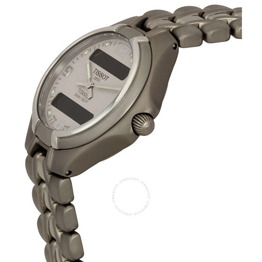 Tissot Titanium Chronograph Analog/Digital Ladies Watch T65.7.188.31 - Dawson Watches #2
