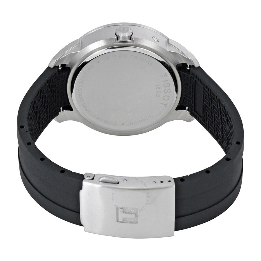 Tissot Titanium GMT Black Dial Men's Watch T0694394706100 - Dawson Watches #3