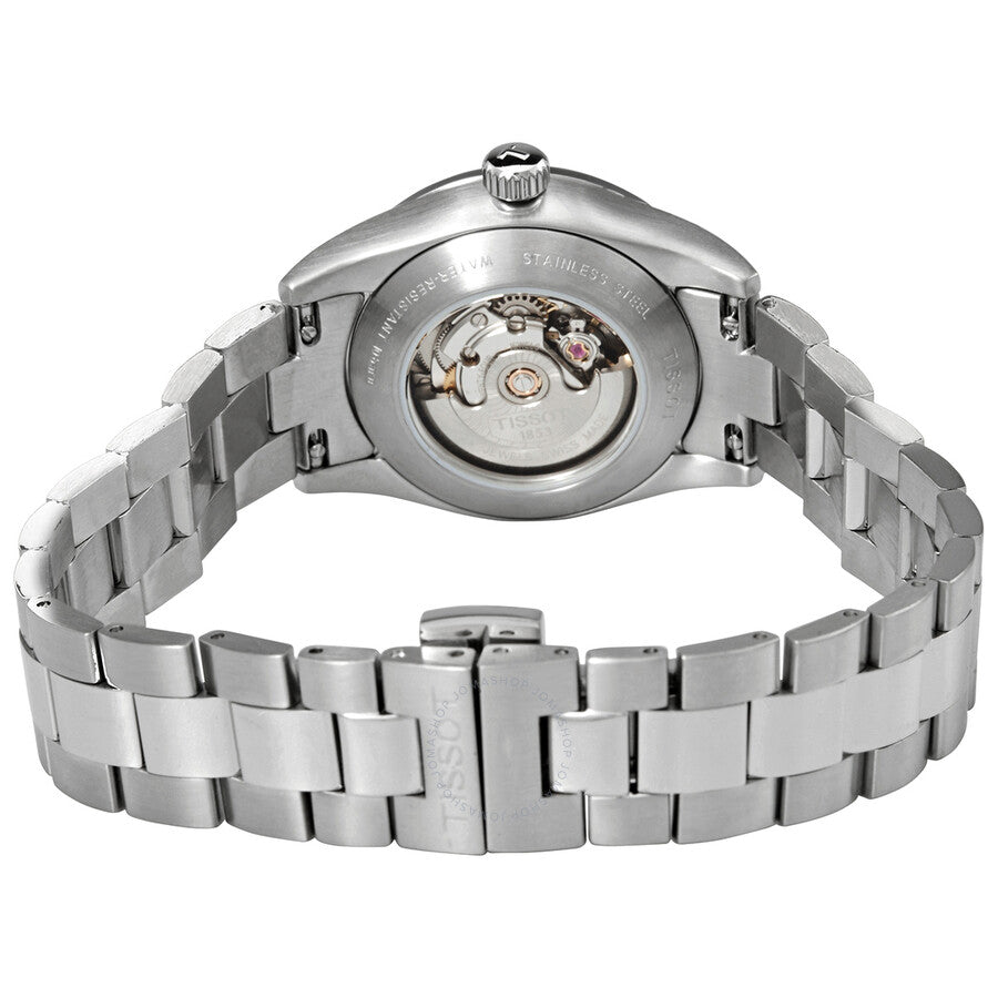 Tissot T-My Lady Automatic Diamond Anthracite Gradient Dial Ladies Watch T132.007.11.066.01 - Dawson Watches #3
