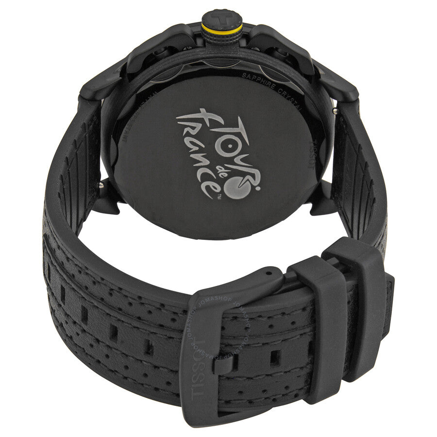 Tissot Tour De France Special Edition Chronograph Quartz Black Dial Men's Watch T135.417.37.051.00 - Dawson Watches #3