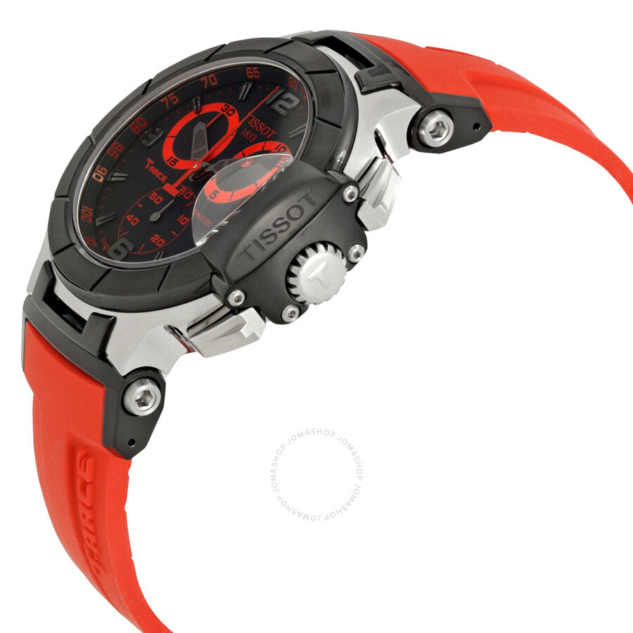 Tissot T-Race Chronograph Black Dial Men's Watch T048.417.27.057.02 - Dawson Watches #2
