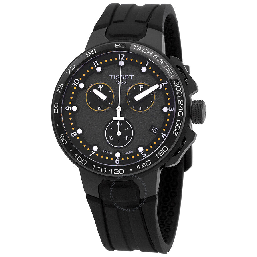 Tissot T-Race Cycling Chronograph Quartz Black Dial Men's Watch T1114173705702 - Dawson Watches