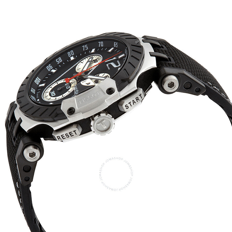 Tissot T-Race Jorge Lorenzo Limited Edition Chronograph Quartz Black Dial Men's Watch T115.417.27.057.00 - Dawson Watches #2