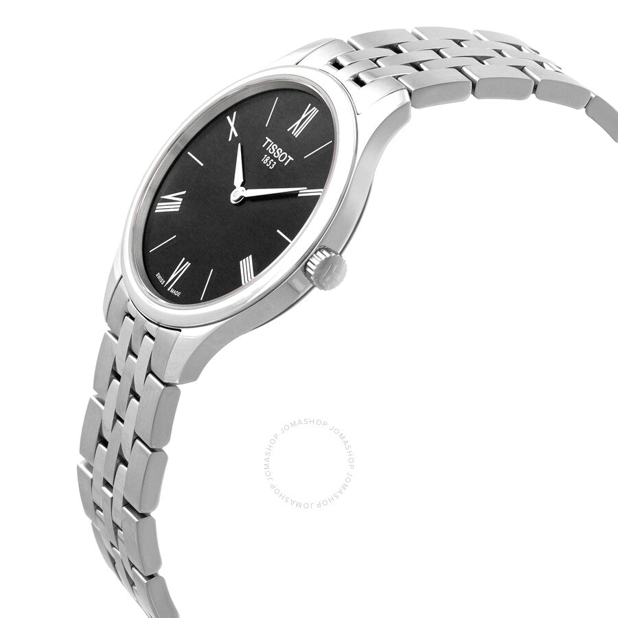 Tissot Tradition 5.5 Quartz Black Dial Ladies Watch T063.209.11.058.00 - Dawson Watches #2