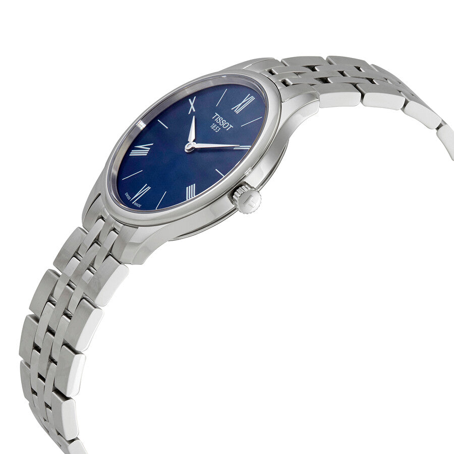 Tissot Tradition 5.5 Quartz Blue Dial Ladies Watch T063.209.11.048.00 - Dawson Watches #2