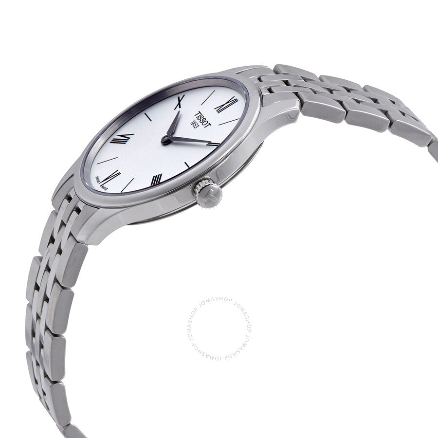 Tissot Tradition 5.5 Quartz Silver Dial Ladies Watch T063.209.11.038.00 - Dawson Watches #2