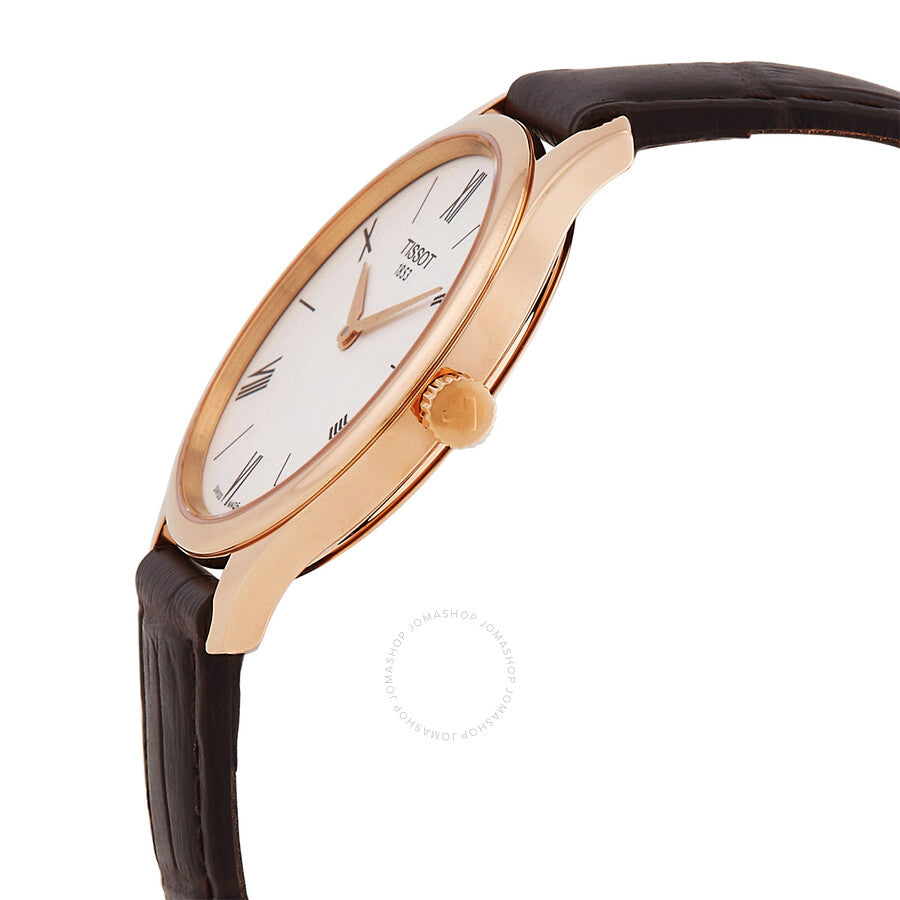 Tissot Tradition 5.5 Quartz White Dial Ladies Watch T063.209.36.038.00 - Dawson Watches #2