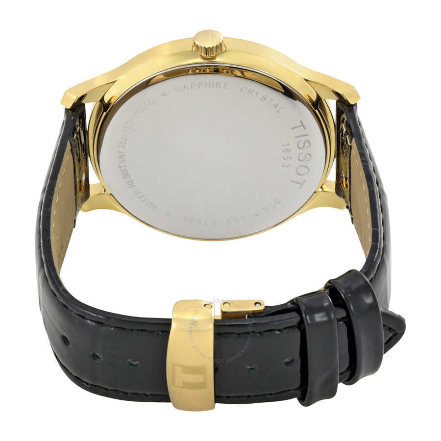 Tissot Tradition Black Dial Men's Watch T063.610.36.057.00 - Dawson Watches #3