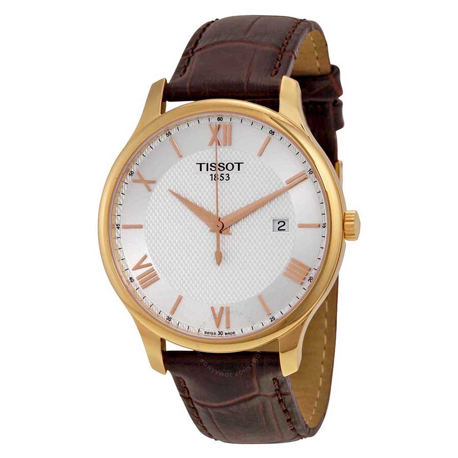 Tissot Tradition Gents Quartz Silver Dial Men's Watch T0636103603800 - Dawson Watches