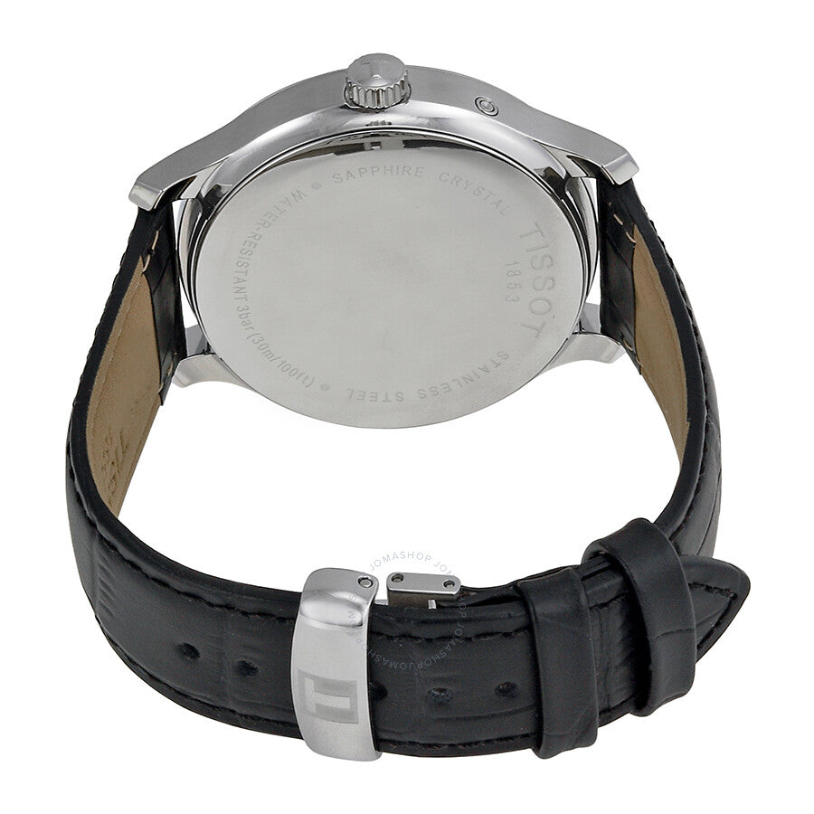 Tissot Tradition GMT Black Dial Men's Watch T0636391605700 - Dawson Watches #3