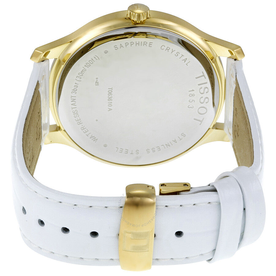Tissot Tradition Mother of Pearl Dial Ladies Watch T063.610.36.116.00 - Dawson Watches #3