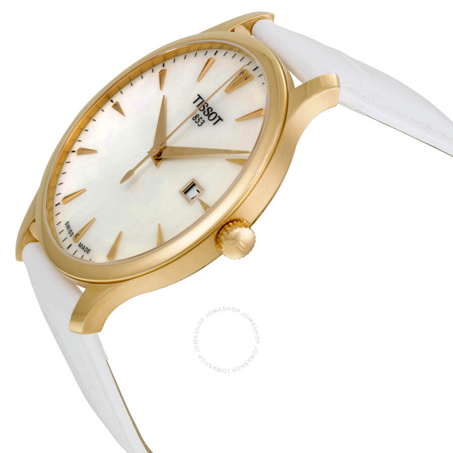 Tissot Tradition Mother of Pearl Dial Ladies 42mm Watch T063.610.36.116.01 - Dawson Watches #2