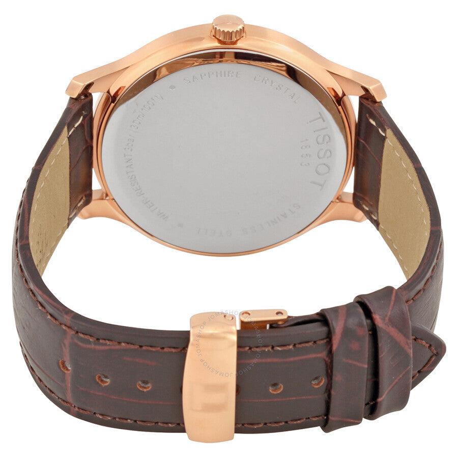 Tissot Tradition Rose Gold PVD Men's Watch T0636103603700 - Dawson Watches #3